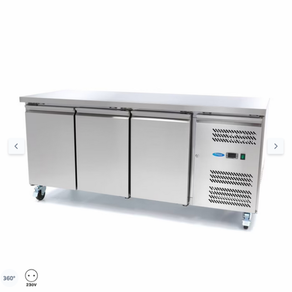  Ψυγείο πάγκου - 180cm - 3 πόρτες